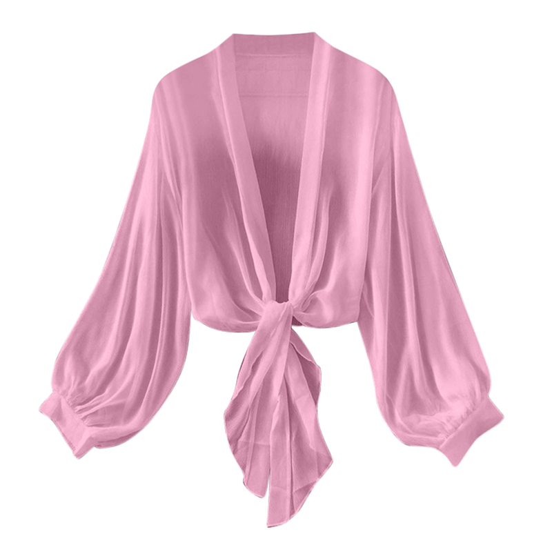 🏖️ Lightweight Summer Cover-Up Cardigan — Open Front Chiffon Top for Holiday, Travel & Everyday
