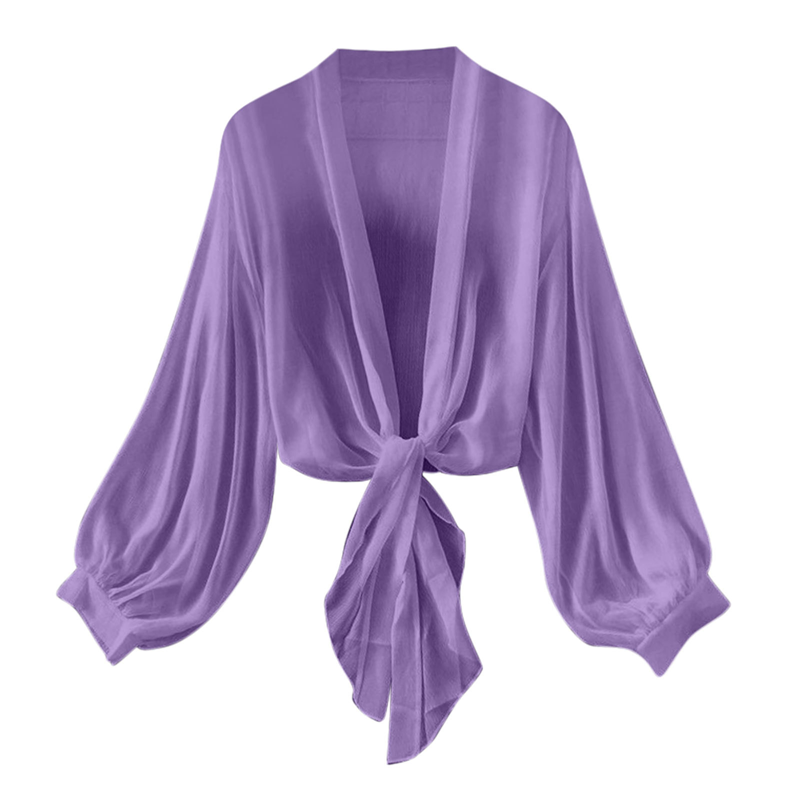 🏖️ Lightweight Summer Cover-Up Cardigan — Open Front Chiffon Top for Holiday, Travel & Everyday