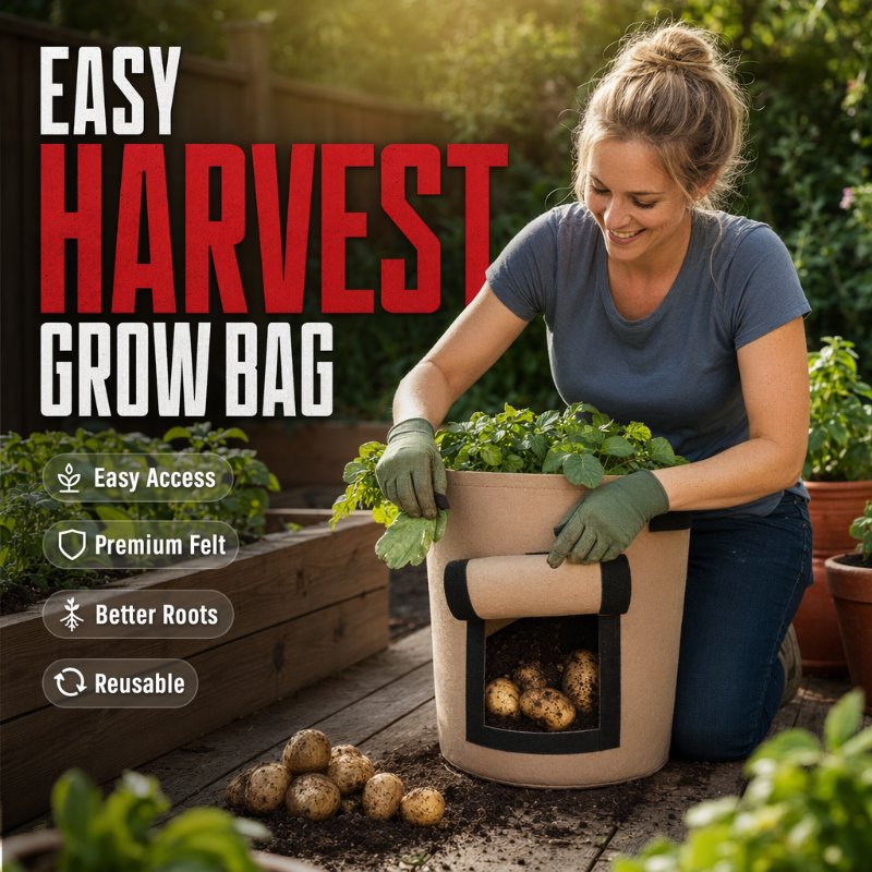 Thickened Grow Bag with Handle