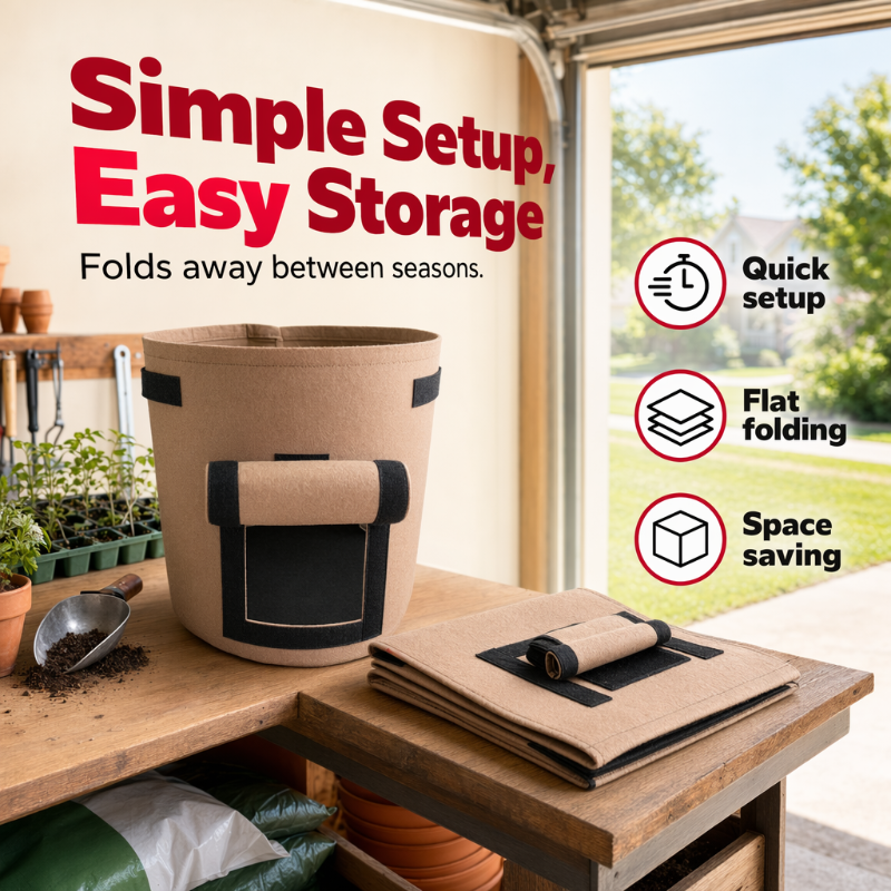 Thickened Grow Bag with Handle