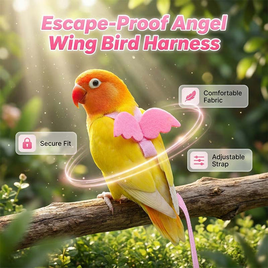 🪽Angel Wing Bird Harness & Leash Set