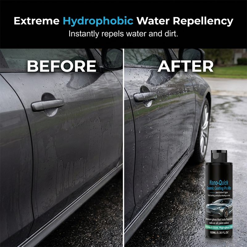 🚗 Showroom Shine That Lasts – Nano Ceramic Spray with Hydrophobic Protection. 50% Off. UK Stock