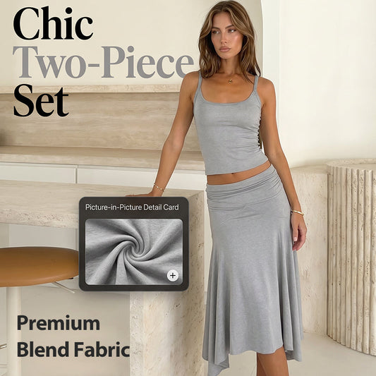 🔥50% OFF | Chic Two-Piece Set – Flattering Silhouette, Premium Soft Fabric, Day-to-Night Versatile Style 👗✨