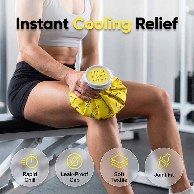 ❄️🧊Reusable Leak-Proof Ice Bag – Portable Cold Therapy Pack for Soreness, Swelling & Everyday Recovery