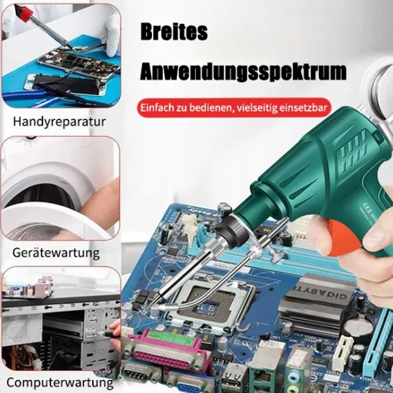 🔧 50% OFF NOW! ⏰ High-efficient 80W Electric Soldering Iron – Fast heating & precision tip – Ideal for electronics, DIY or repairs – durable and easy to use 🔥🛠️✨