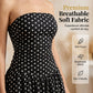 🌸 Women's Fashion Polka Dot Strapless Dress | Sweetheart Neckline, Flirty Print & Perfect for Summer Days & Parties