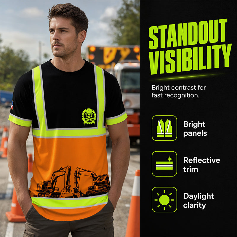 🦺 2026 Sale — Over 11,000 Sold!🔥High Visibility Workwear T-Shirt – Standout Safety Design 🚧