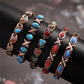 📢📢 50% OFF !! ⏰ Antique Copper Finish Magnetic Stone Bracelet – Timeless Style, Natural Energy & Perfect for Everyday Wear ✨