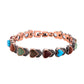 📢📢 50% OFF !! ⏰ Antique Copper Finish Magnetic Stone Bracelet – Timeless Style, Natural Energy & Perfect for Everyday Wear ✨
