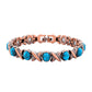 📢📢 50% OFF !! ⏰ Antique Copper Finish Magnetic Stone Bracelet – Timeless Style, Natural Energy & Perfect for Everyday Wear ✨