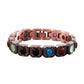 📢📢 50% OFF !! ⏰ Antique Copper Finish Magnetic Stone Bracelet – Timeless Style, Natural Energy & Perfect for Everyday Wear ✨