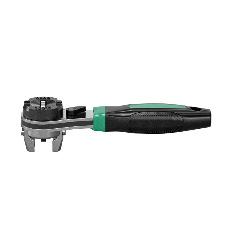 60-Tooth Adjustable Ratchet Wrench