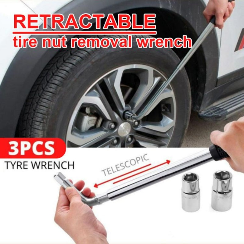 Heavy Duty L-Type Extended Lug Wheel Wrench