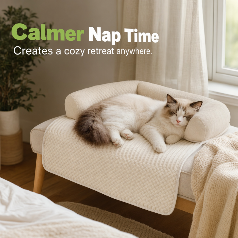 🛋️Scratch-Resistant Pet Bed