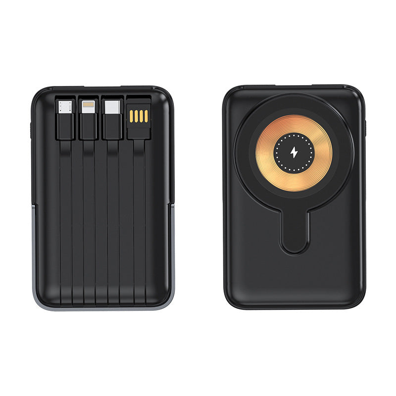 Magnetic Power Bank With Stand & Cable