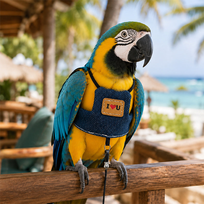 📢📢30% OFF !! ⏰Breathable Pet Bird Harness Vest☁️