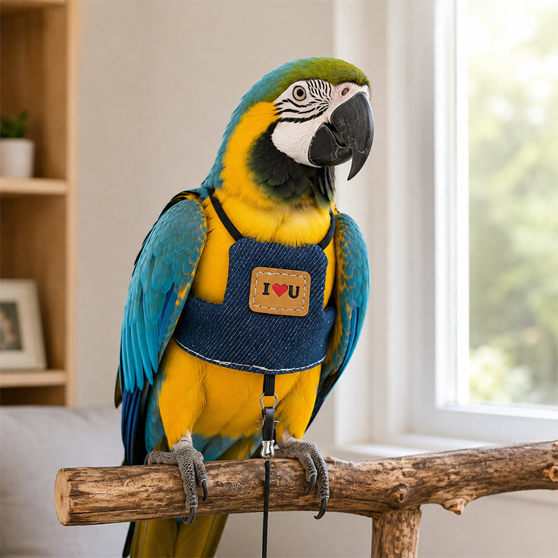 📢📢30% OFF !! ⏰Breathable Pet Bird Harness Vest☁️