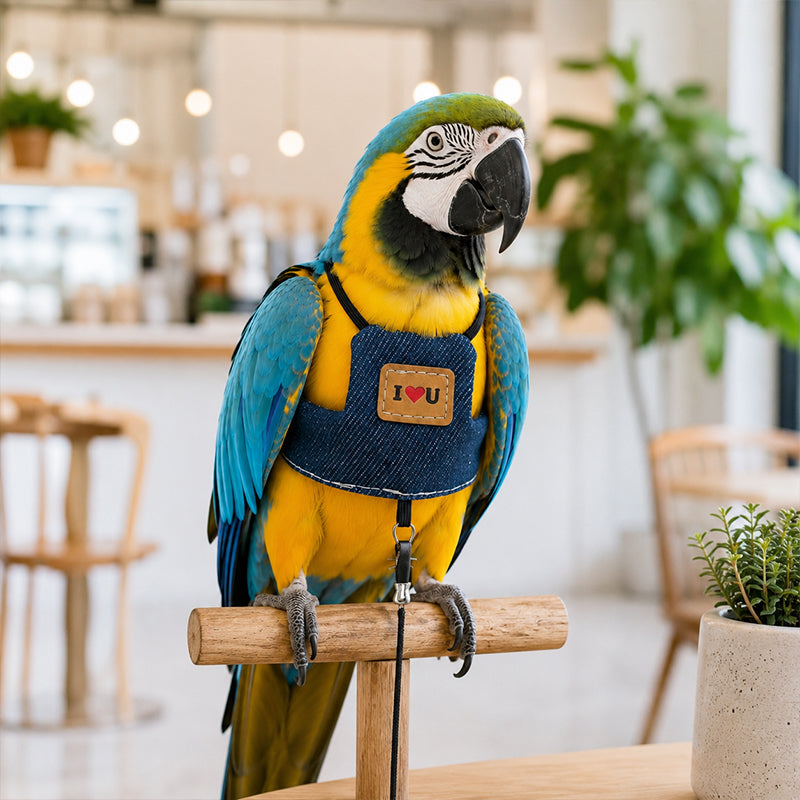 📢📢30% OFF !! ⏰Breathable Pet Bird Harness Vest☁️
