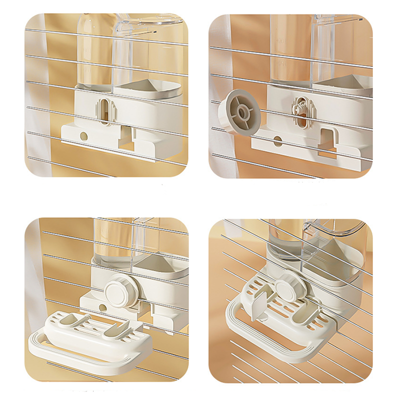 💧2-in-1 Automatic Bird Feeder and Waterer for Cage