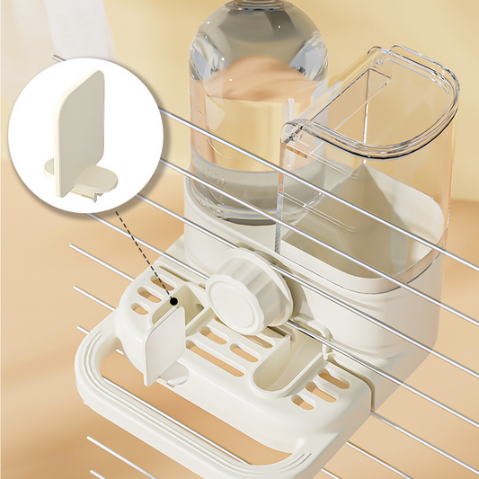 💧2-in-1 Automatic Bird Feeder and Waterer for Cage