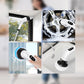 ⏳Limited-Time Special Offer⏰Rechargeable Cleaning Brush Set with Telescopic Pole & 8 Attachments — No Bending Over, No Kneeling, Effortless Cleaning