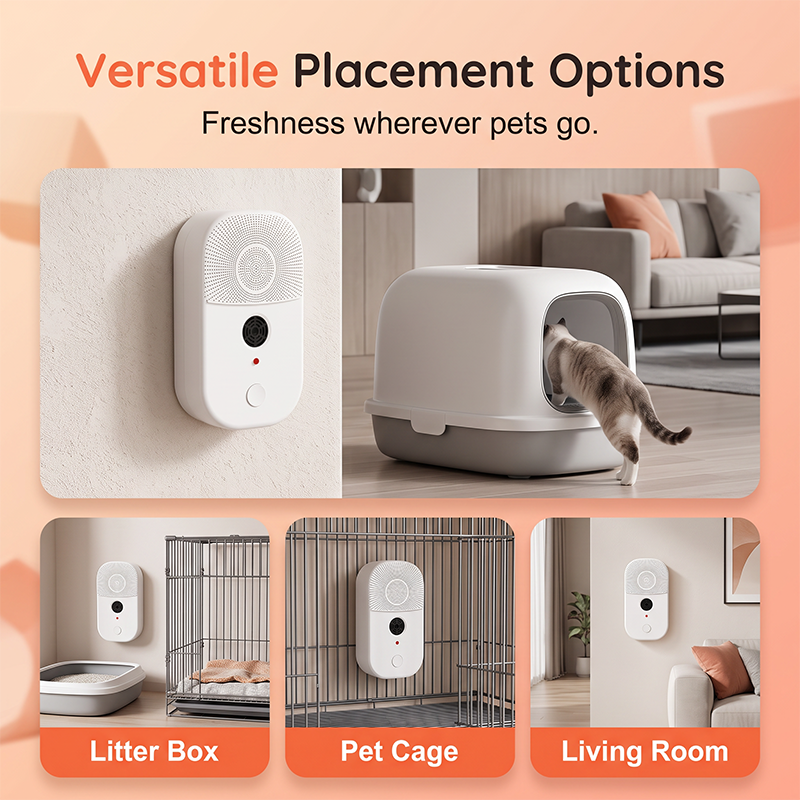 🏡 For a Fresher Home with Pets – Ultrasonic Mite Repeller and Air Purifier in One