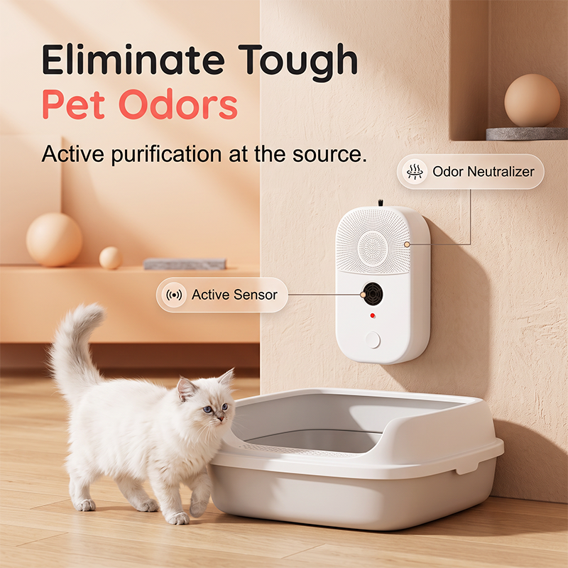 🏡 For a Fresher Home with Pets – Ultrasonic Mite Repeller and Air Purifier in One