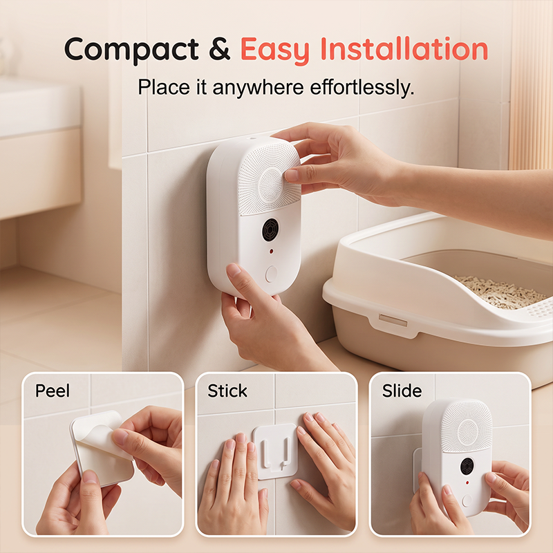 🏡 For a Fresher Home with Pets – Ultrasonic Mite Repeller and Air Purifier in One