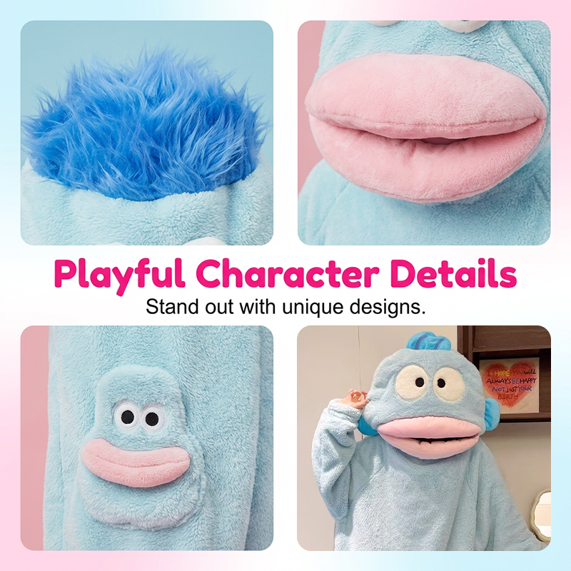 🤪Funny Character Pajamas For Crazy Cozy Nights🎉Cozy Coral Fleece Character Pajamas
