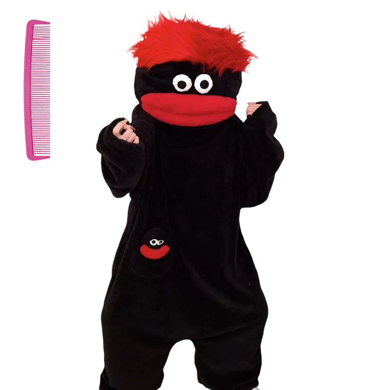 🤪Funny Character Pajamas For Crazy Cozy Nights🎉Cozy Coral Fleece Character Pajamas