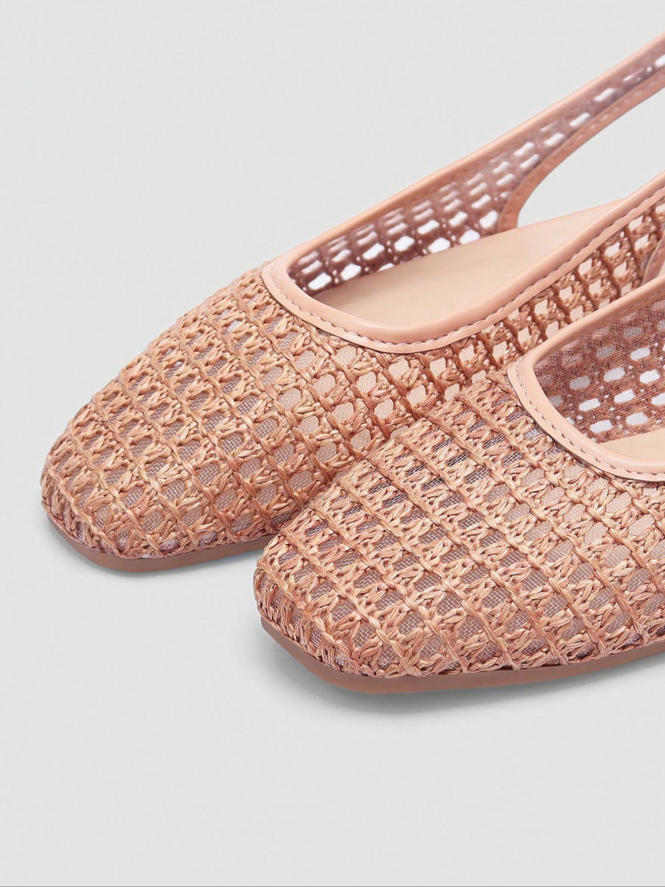 👡New Arrivals 50% OFF🌸 Women's Woven Slingback Sandals – 50% OFF! Chic woven detail, elegant slingback, comfortable flat sole – perfect for work & weekend. 🔥✨