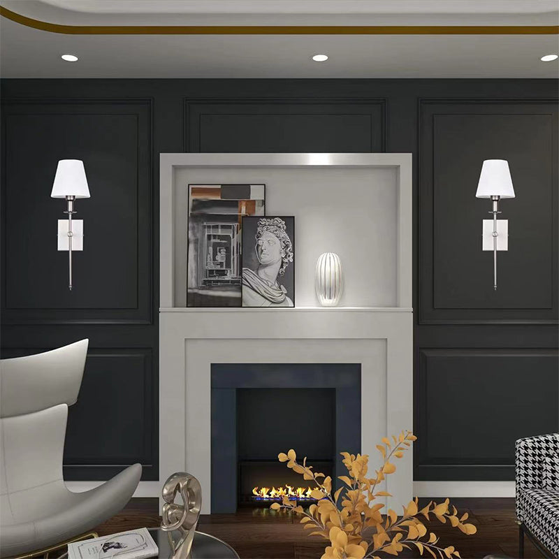 Classic Fabric Shade Wall Light