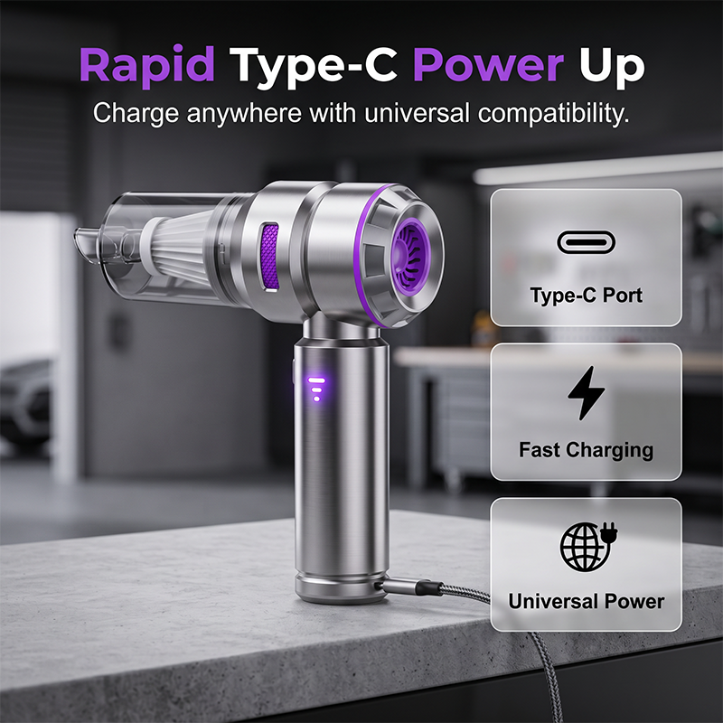Cordless Car Vacuum Cleaner and Blower