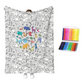 😍Last Day Hot Sales - save 50% OFF🎁 Personalised Colouring Blanket – The Unique DIY Gift They’ll Love