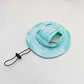 Adjustable Pet Bucket Hat with Ear Holes