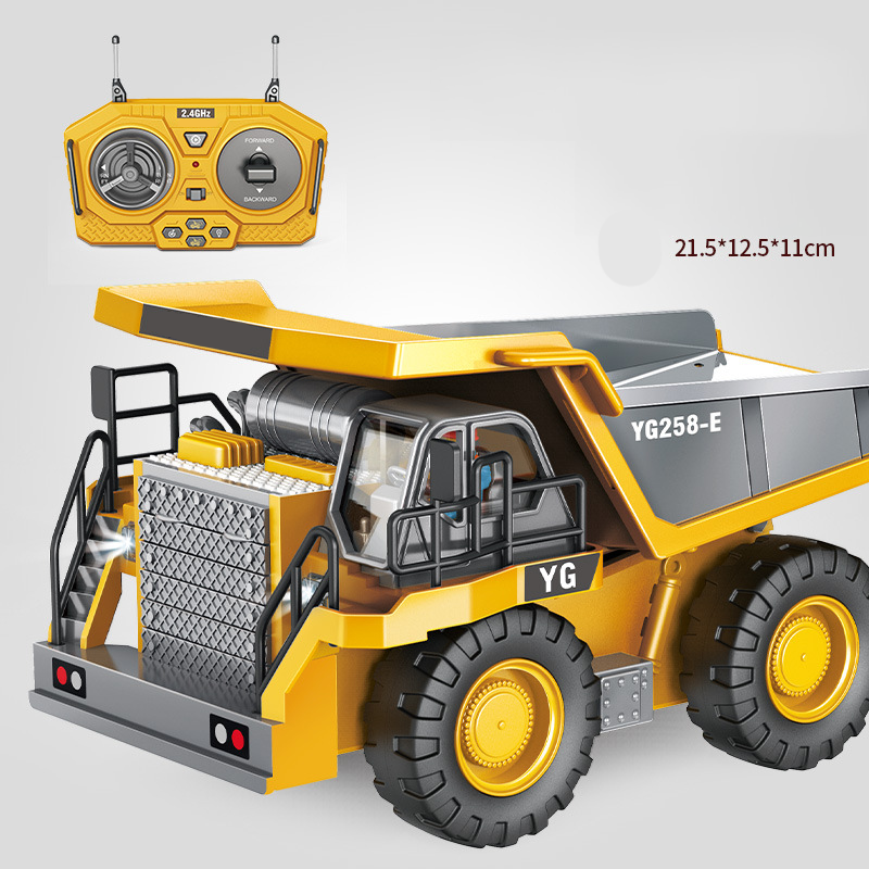 Heavy-Duty Alloy Remote Control Excavator Toy