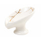Ceramic Self-Draining Leaf Soap Dish