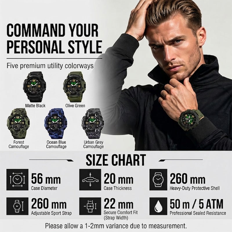 Men's Waterproof Outdoor Sport Watch