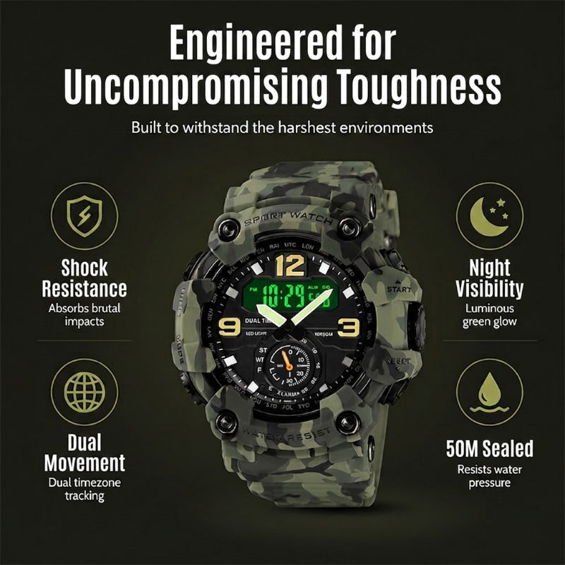 Men's Waterproof Outdoor Sport Watch