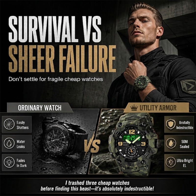 Men's Waterproof Outdoor Sport Watch