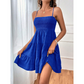 💙👗 50% OFF – TODAY ONLY! Sleeveless Smocked Mini Dress – stretchy, comfortable, cute – your new summer favorite. ☀️💨