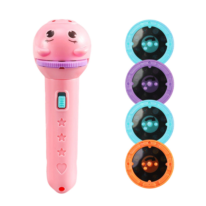 📢📢50% OFF !! ⏰Early Education Projector Torch for Kids 🔦 Click, Project & Learn – A Pocket-Sized Nighttime Adventure ✨