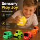 Light-Up Bath Toys Floating Vinyl Vehicle Set