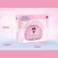 💄Kids Washable Makeup Toy Set with Portable Pink Handbag