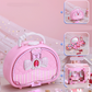 💄Kids Washable Makeup Toy Set with Portable Pink Handbag