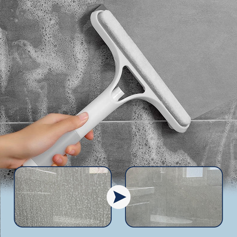 3-in-1 Multi-Function Wiper with Sprayer 💧 Spray, Squeegee & Shine – One Tool, Every Surface, Streak-Free ✨