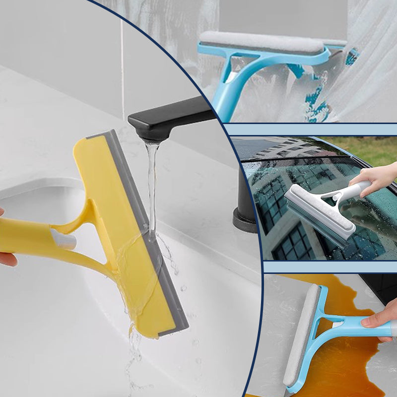 3-in-1 Multi-Function Wiper with Sprayer 💧 Spray, Squeegee & Shine – One Tool, Every Surface, Streak-Free ✨