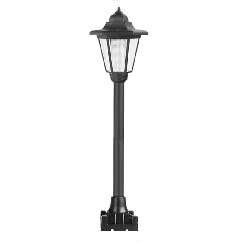 🏮Retro Solar Garden Lights Outdoor Double Head Hexagonal Street Lamp