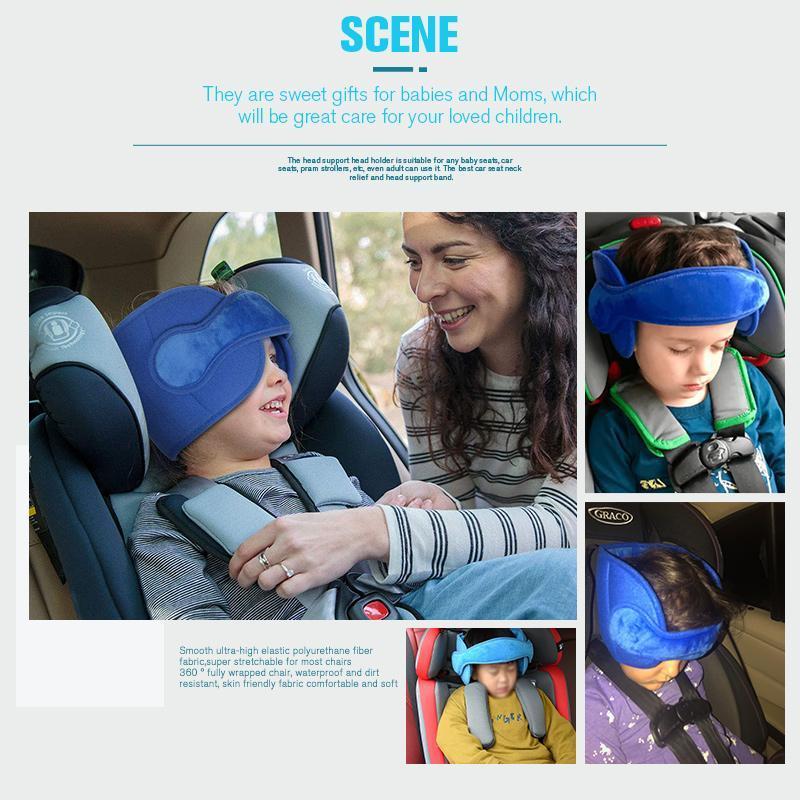 🚗 50% OFF NOW! 😴 Car Sleeping Head Support Band – Adjustable, soft & supportive – Prevents head drop for comfortable naps on the go 🛌