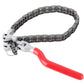 🚗Adjustable Chain Oil Filter Wrench🔧60–195mm Range,Heavy Duty With Reinforced Chain For Vehicles💪